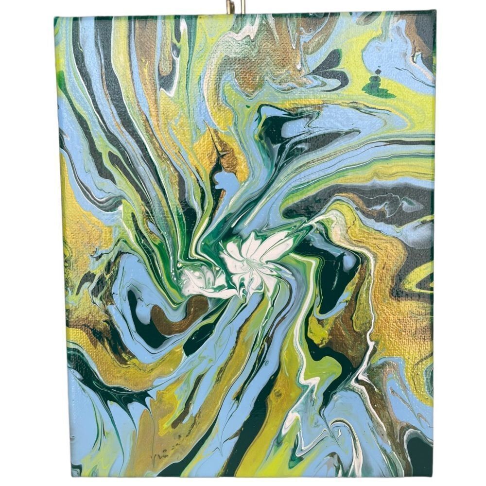 ‘EMERGENCE’ ORIGINAL ACRYLIC ART, 8x10‎